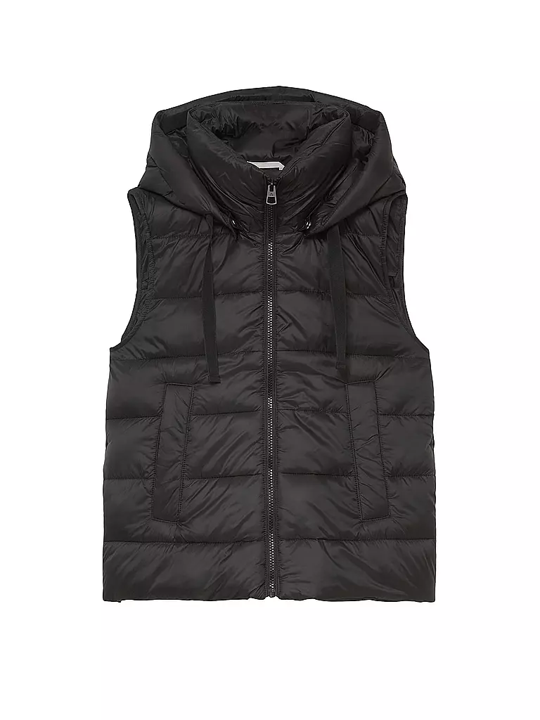 MARC O'POLO | Steppgilet | schwarz