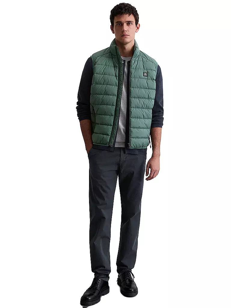 MARC O'POLO | Steppgilet | dunkelgrün