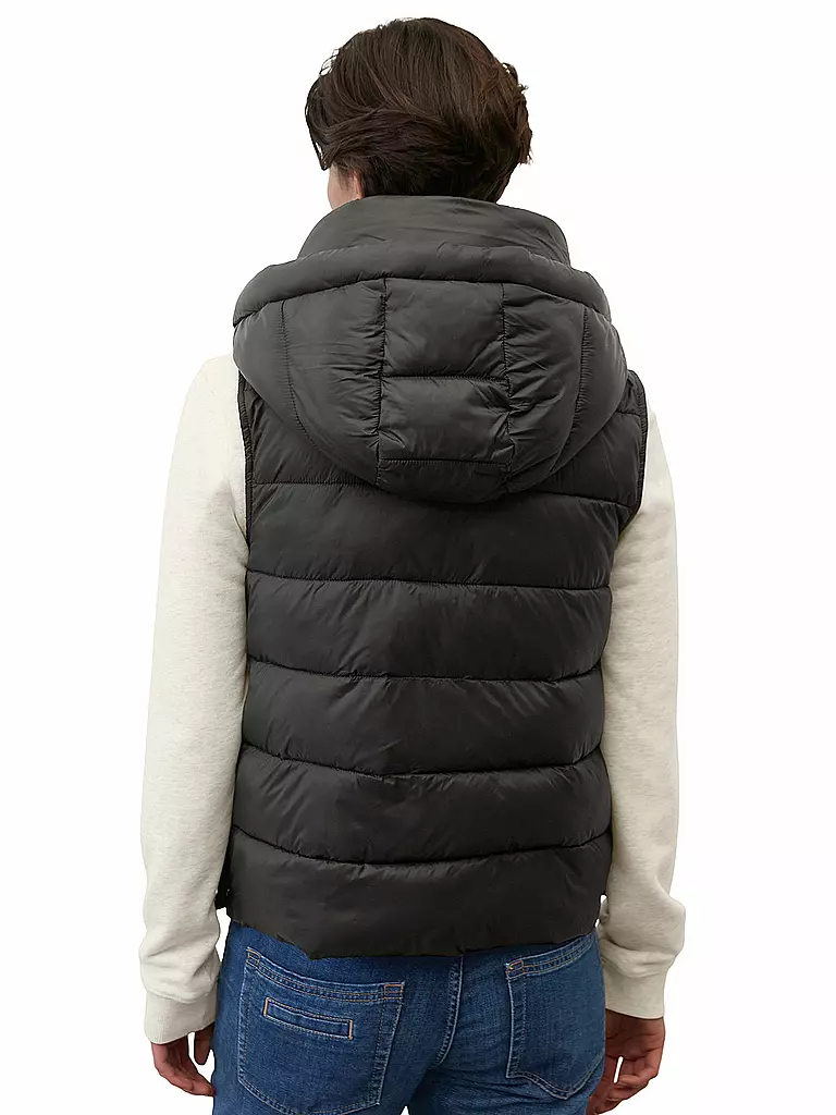 MARC O'POLO | Steppgilet | schwarz