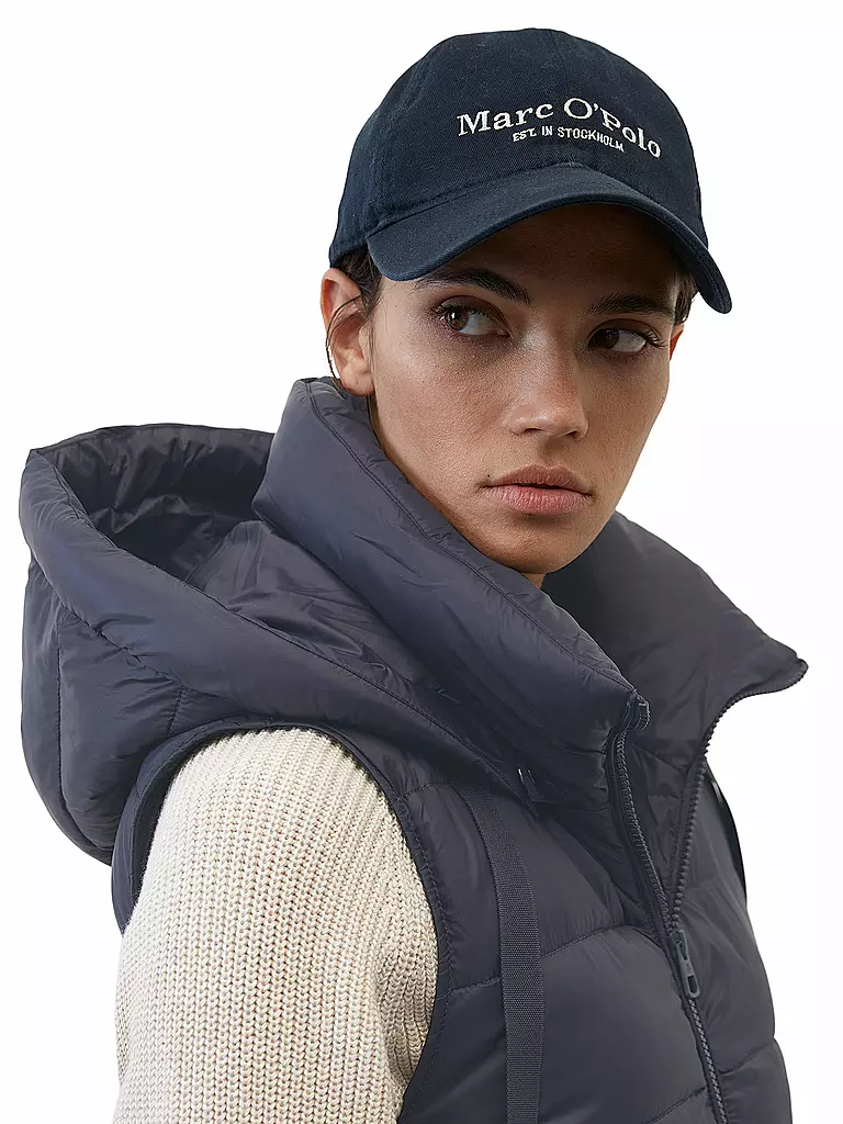 MARC O'POLO | Steppgilet | dunkelblau