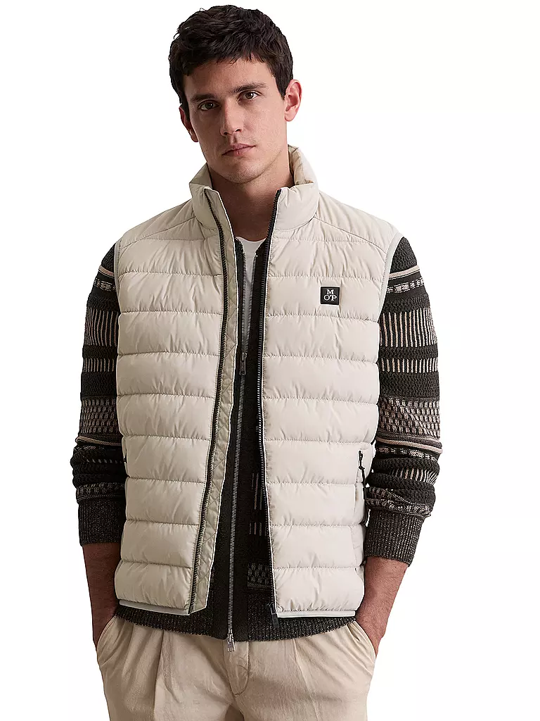 MARC O'POLO | Steppgilet | grau