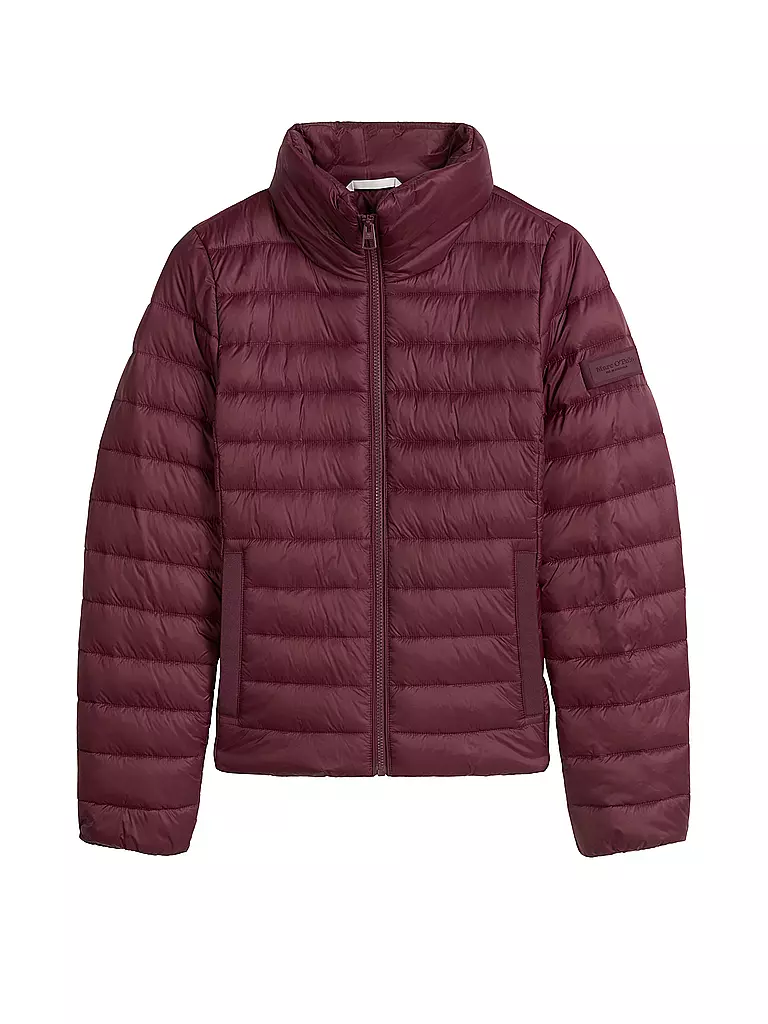 MARC O'POLO | Steppjacke | dunkelrot