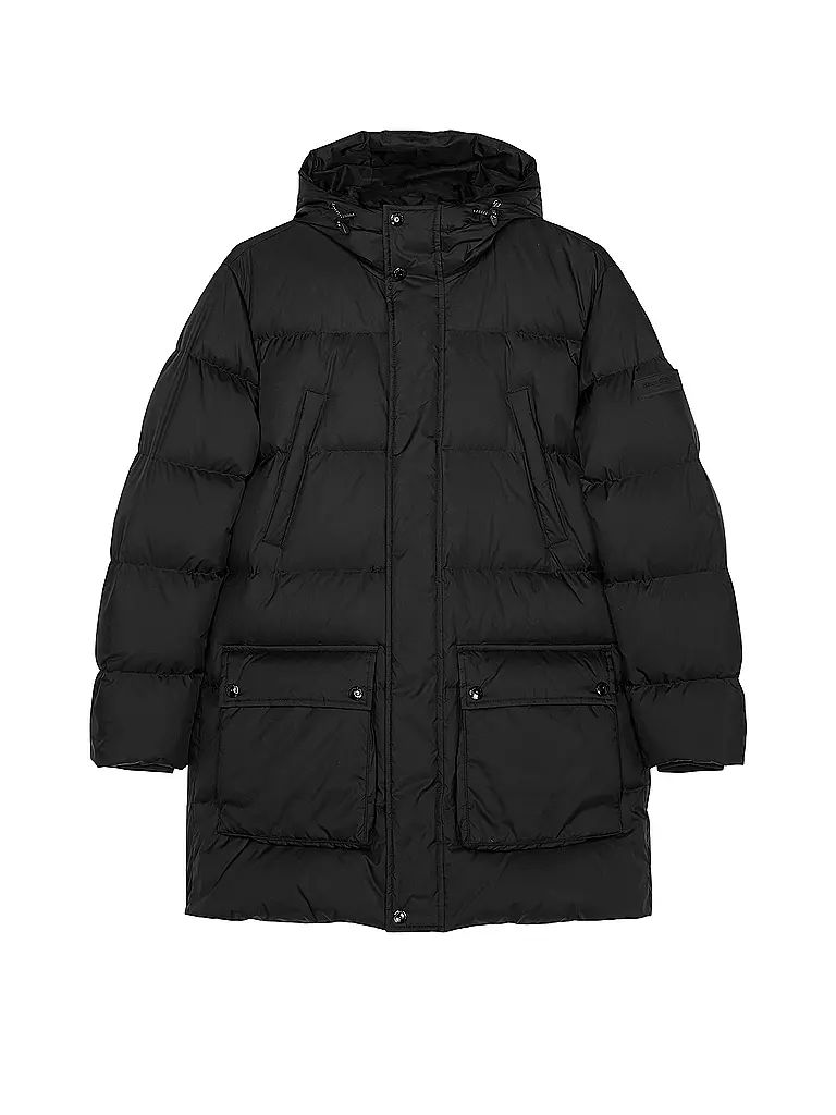 MARC O'POLO | Steppparka | schwarz