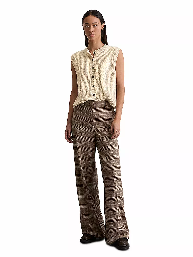 MARC O'POLO | Strickgilet | creme