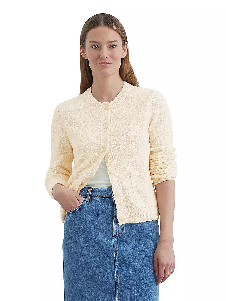 MARC O'POLO | Strickjacke  | creme