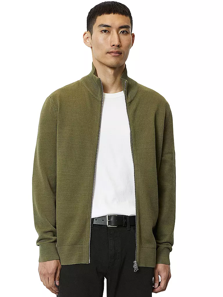 MARC O'POLO | Strickjacke | olive