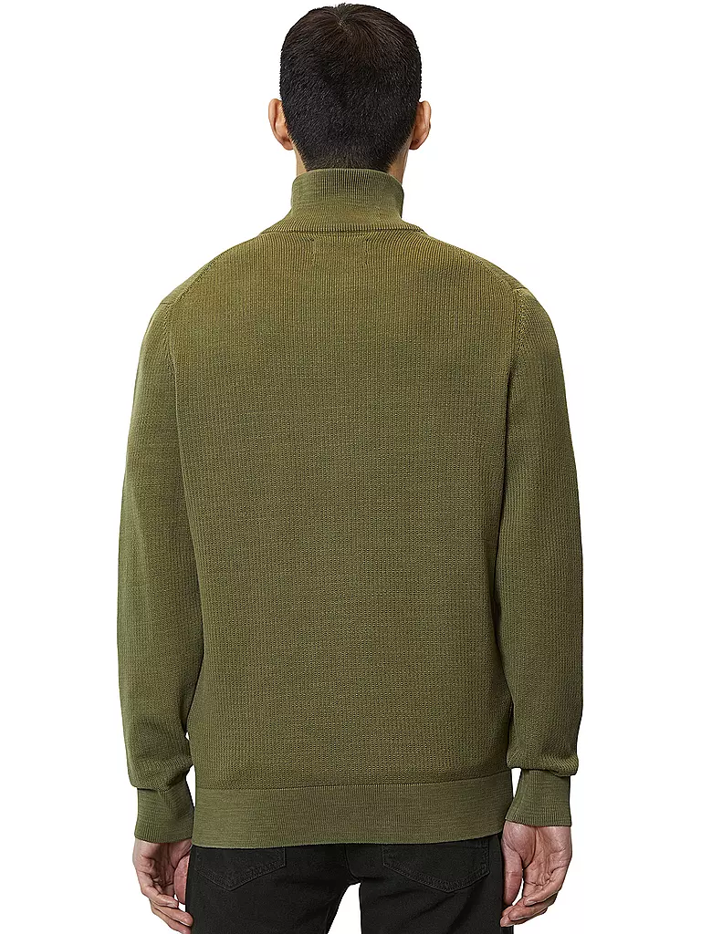 MARC O'POLO | Strickjacke | olive