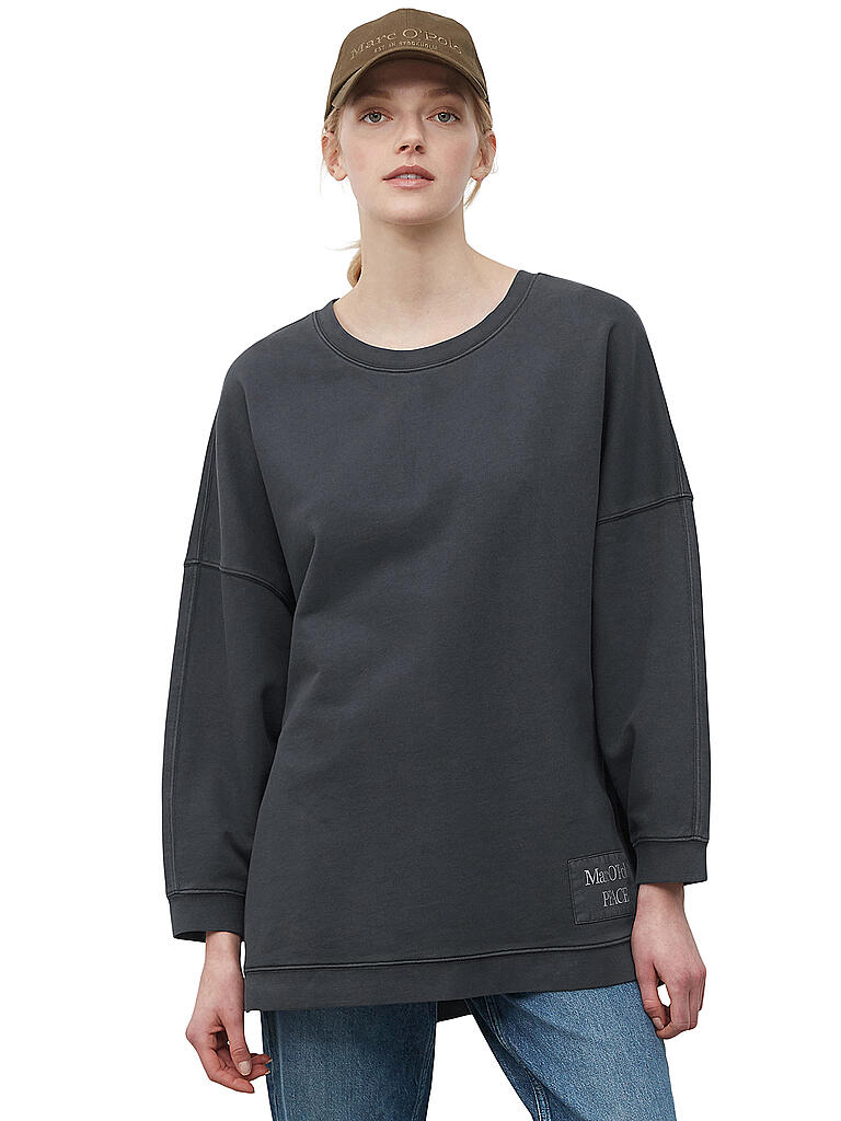 MARC O'POLO | Sweater Oversized Fit  | blau