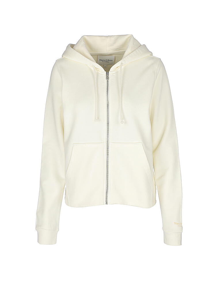 MARC O'POLO | Sweatjacke  | weiß