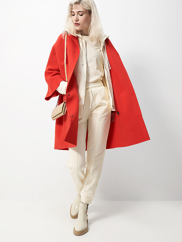 MARC O'POLO | Sweatjacke  | weiß