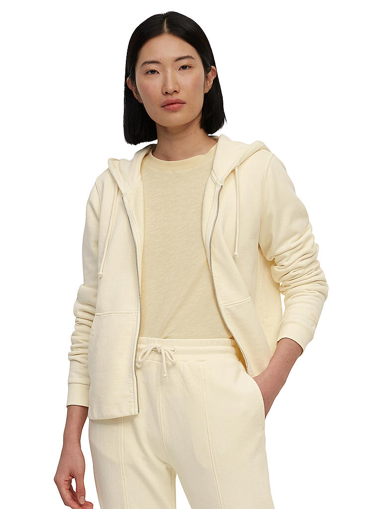 MARC O'POLO | Sweatjacke  | weiß