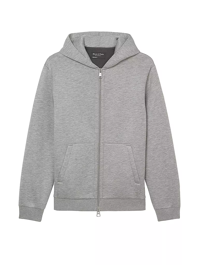 MARC O'POLO | Sweatjacke | hellgrau