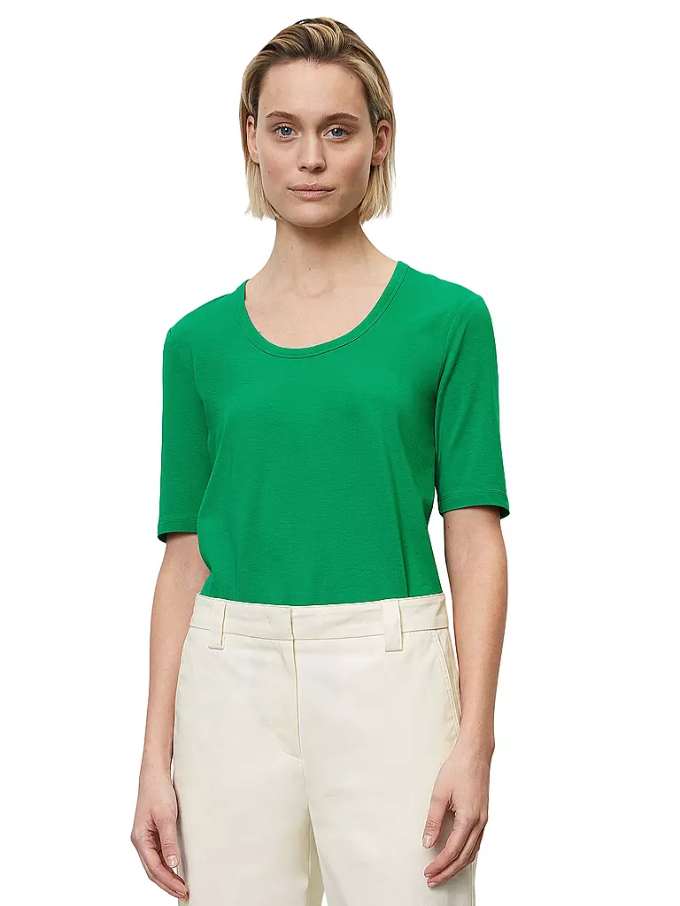 MARC O'POLO | T-Shirt  | grün