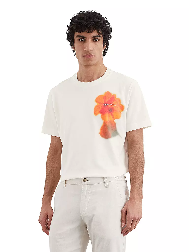 MARC O'POLO | T-Shirt  | weiss
