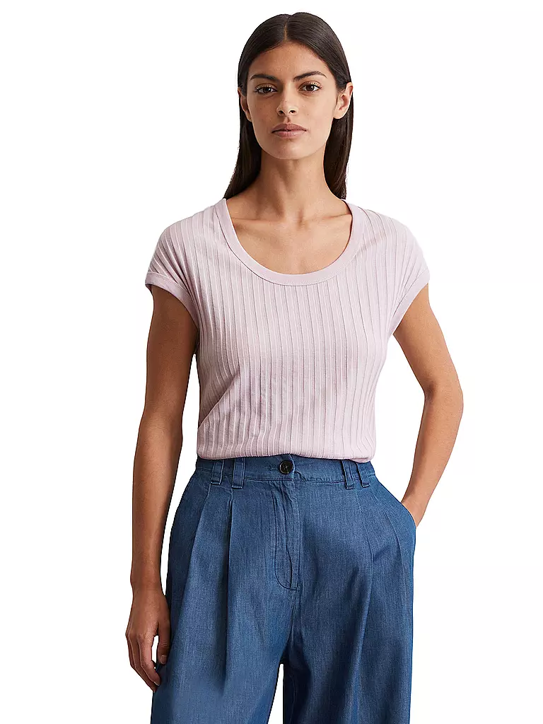 MARC O'POLO | T-Shirt  | lila