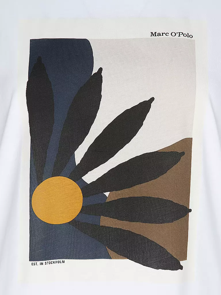 MARC O'POLO | T-Shirt  | weiss