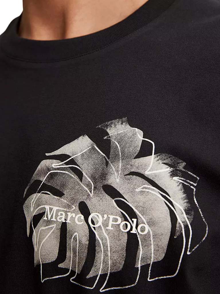 MARC O'POLO | T-Shirt  | schwarz