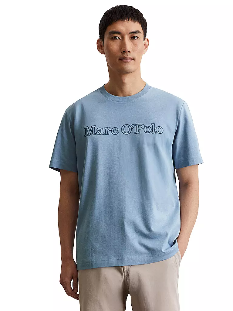 MARC O'POLO | T-Shirt  | hellblau