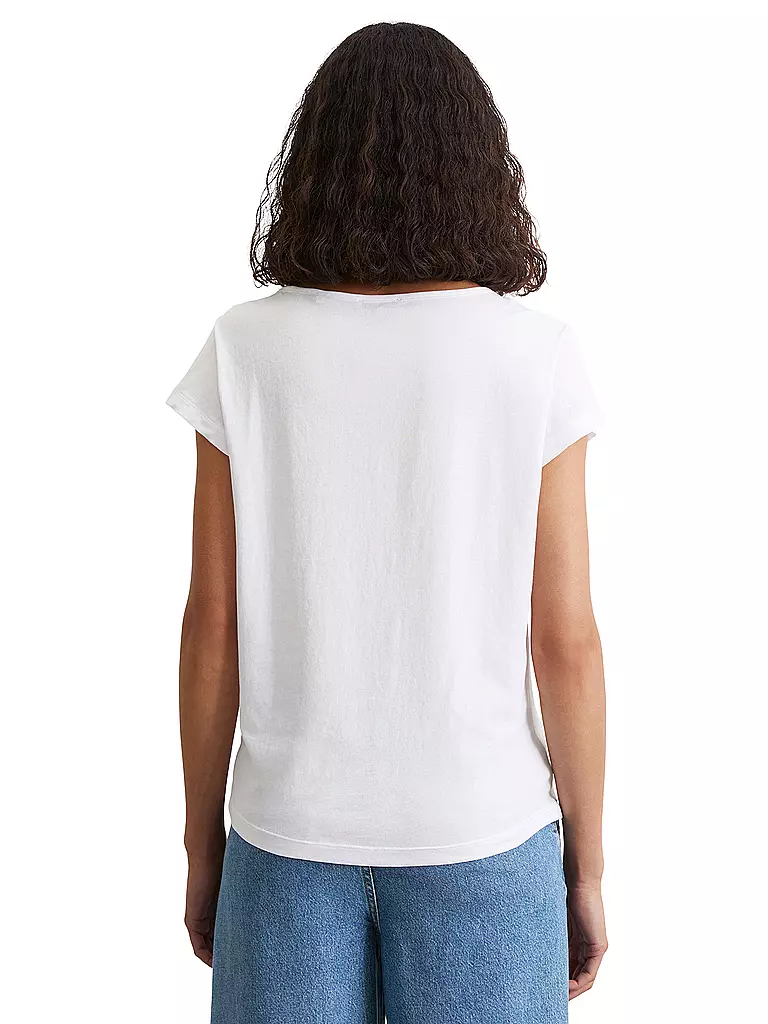 MARC O'POLO | T-Shirt  | weiss
