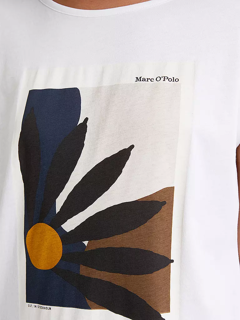 MARC O'POLO | T-Shirt  | weiss