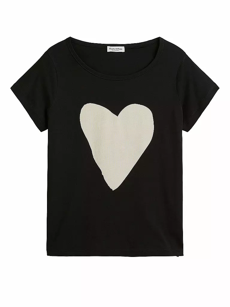 MARC O'POLO | T-Shirt | schwarz