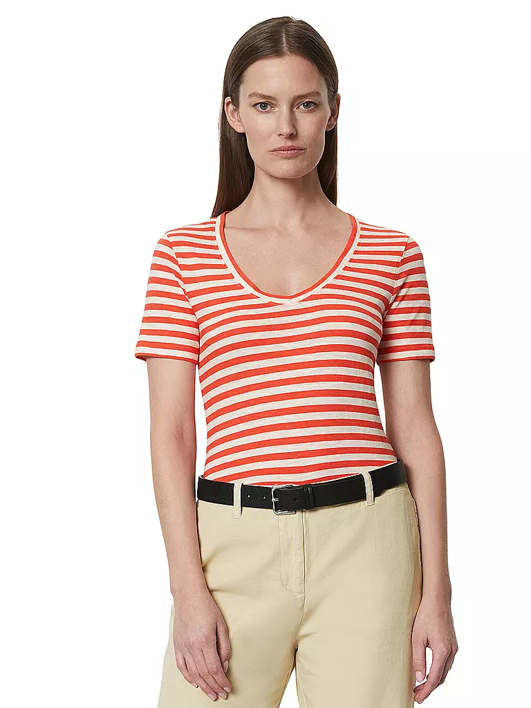 MARC O'POLO | T-Shirt | orange