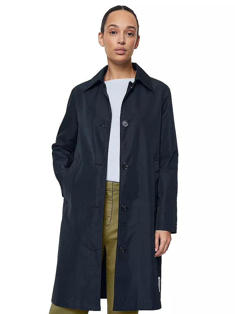 MARC O'POLO | Trenchcoat | dunkelblau