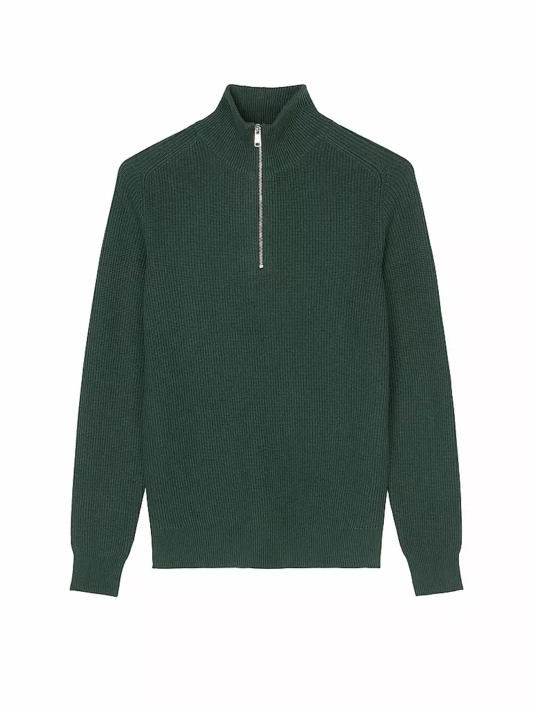 MARC O'POLO | Troyer Pullover | grün