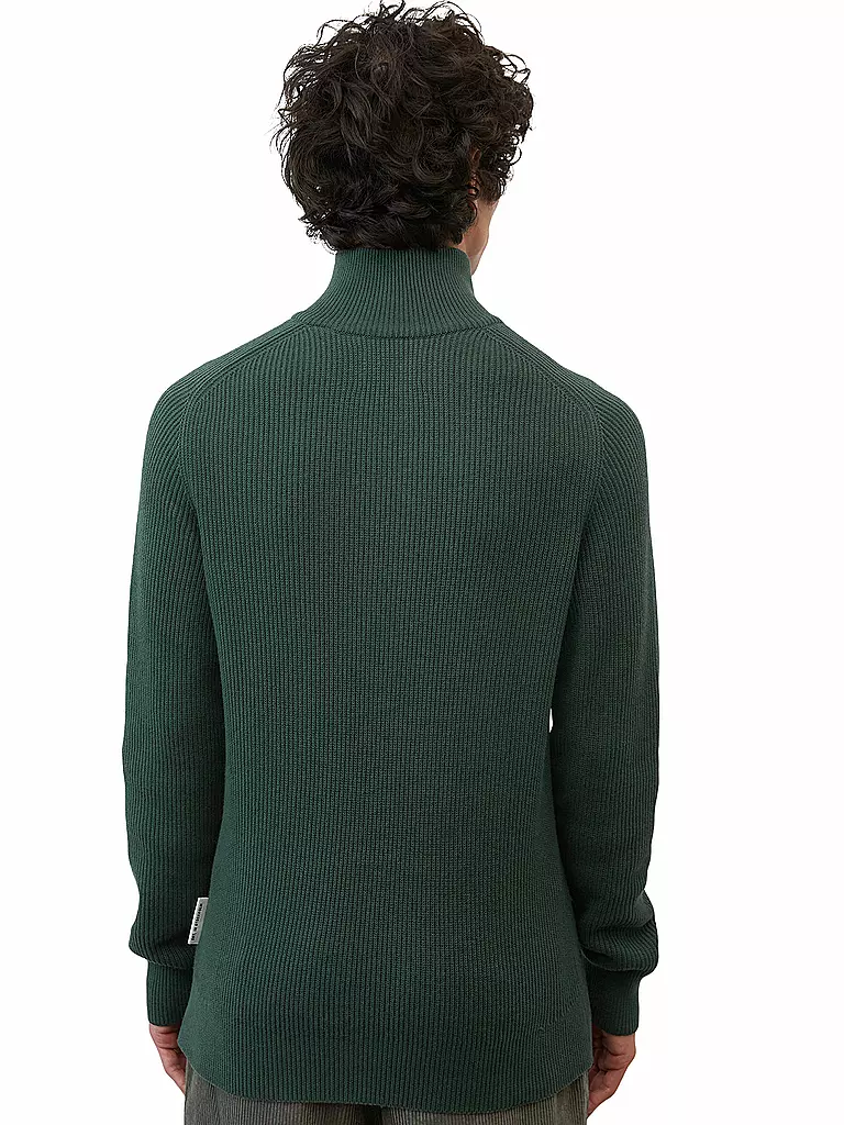 MARC O'POLO | Troyer Pullover | grün