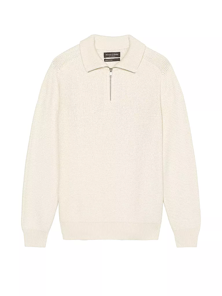 MARC O'POLO | Troyer Sweater | weiss