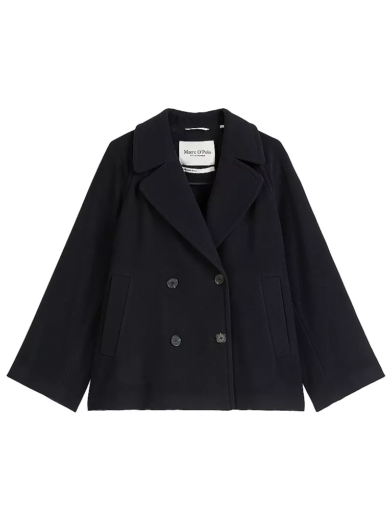 MARC O'POLO | Wolljacke | dunkelblau
