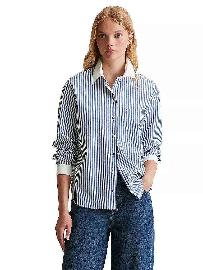 MARC O' POLO DENIM | Bluse | blau