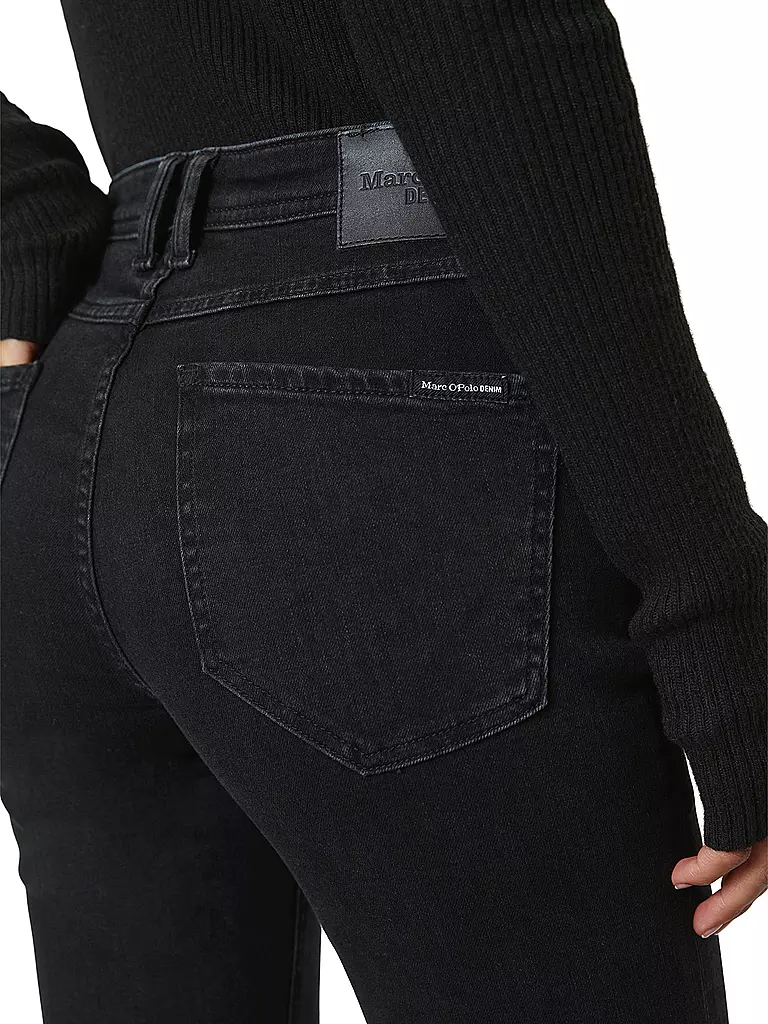 MARC O' POLO DENIM | Jeans Flared Fit | schwarz