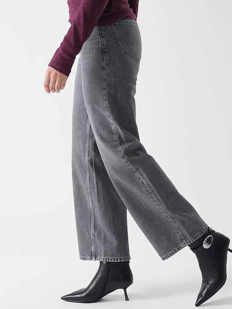 MARC O' POLO DENIM | Jeans Wide Leg | grau