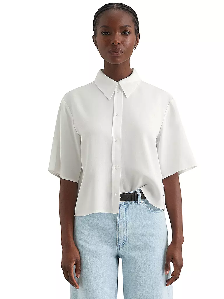MARC O'POLO DENIM | Bluse  | weiss