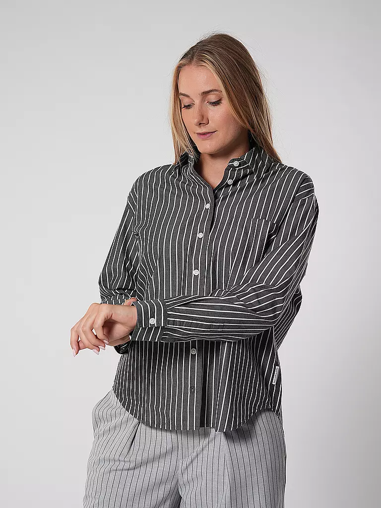 MARC O'POLO DENIM | Bluse | grau