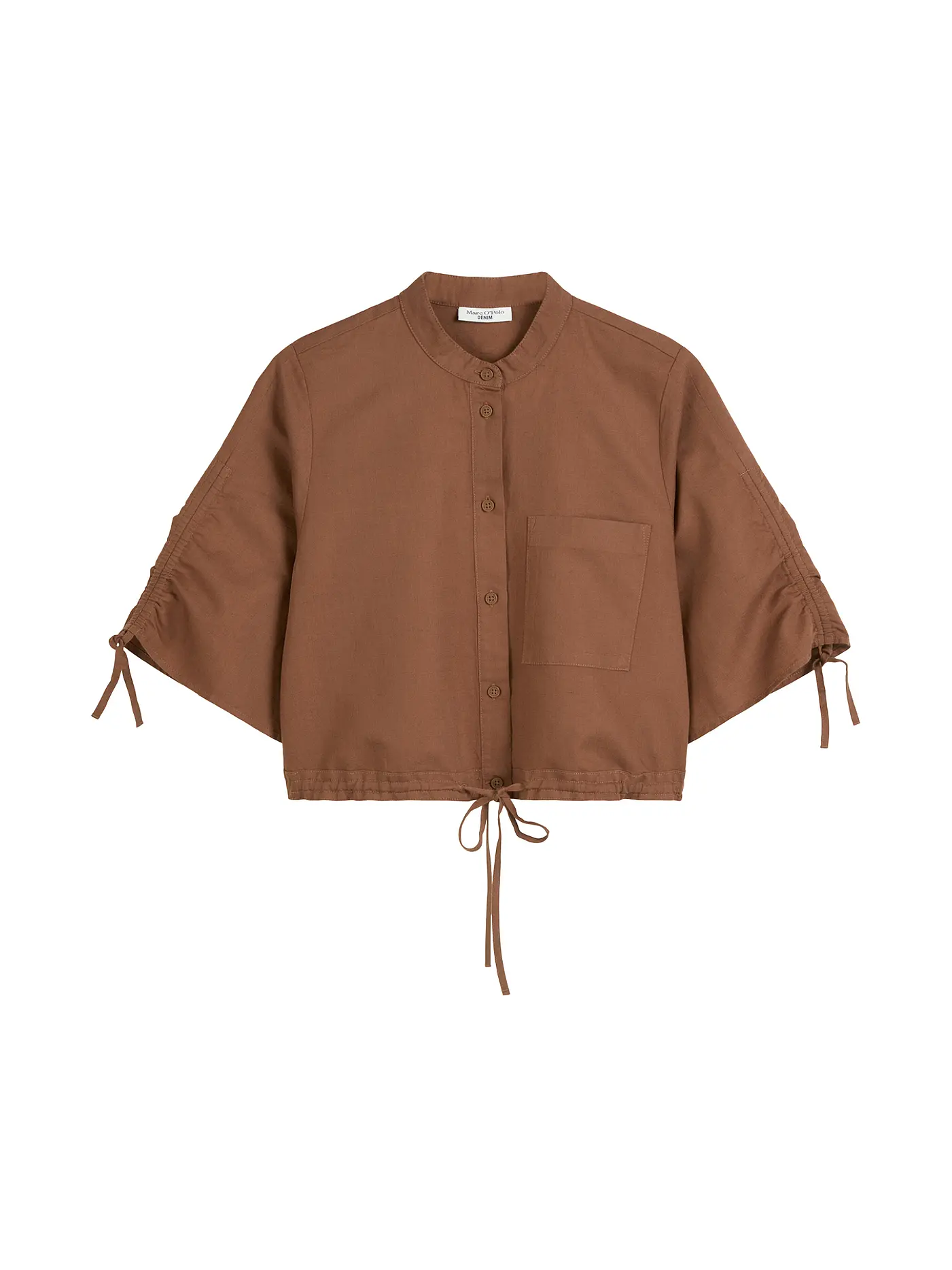 MARC O'POLO DENIM | Blusenshirt  | braun