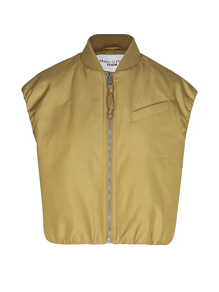 MARC O'POLO DENIM | Gilet  | Hellbraun