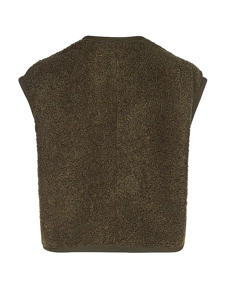 MARC O'POLO DENIM | Gilet in Felloptik | 