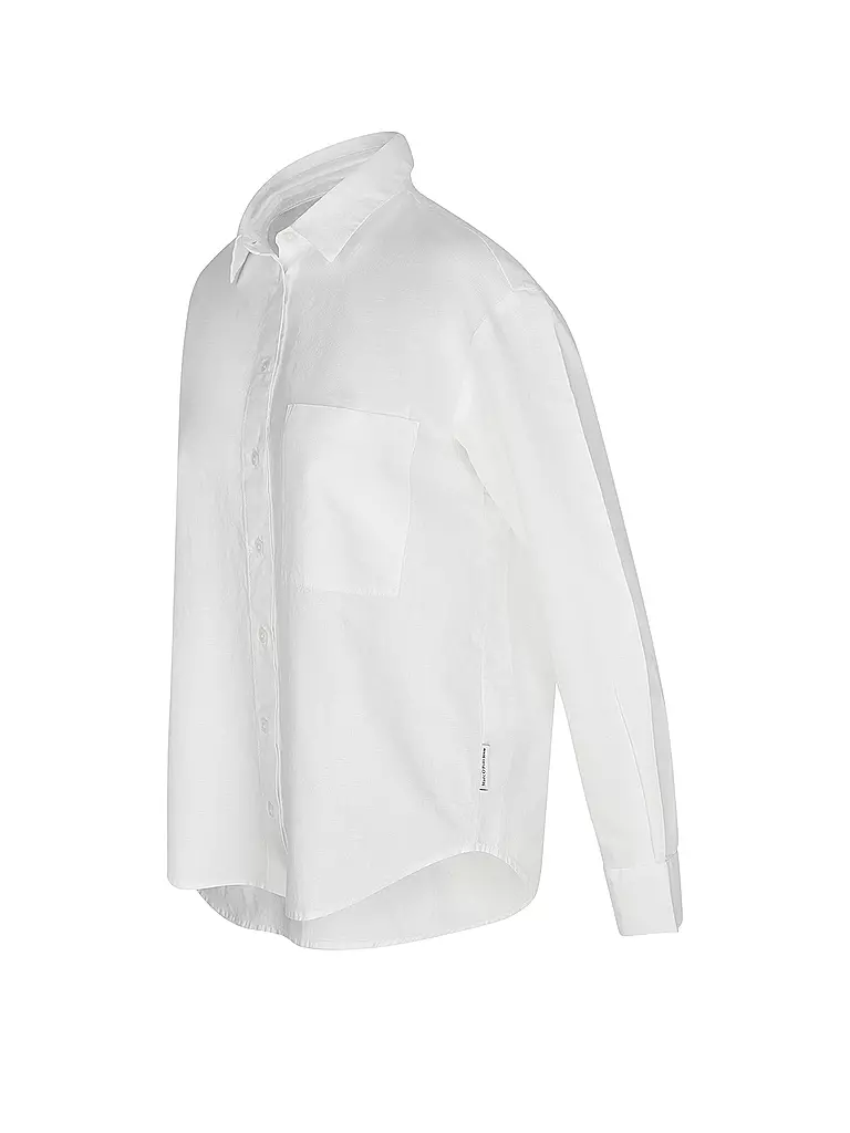 MARC O'POLO DENIM | Hemdbluse  | weiss