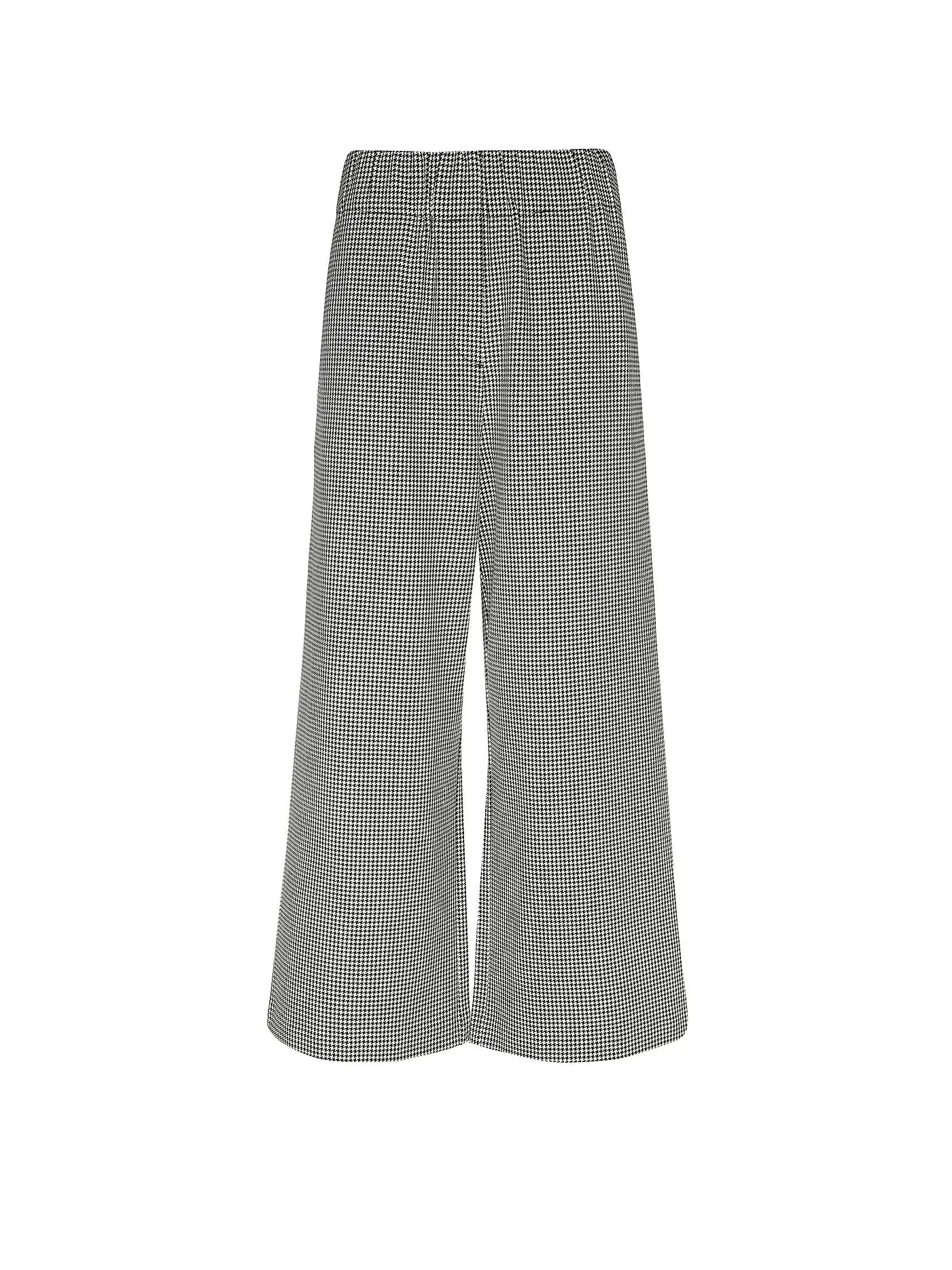 MARC O'POLO DENIM | Hose Wide Leg  | schwarz