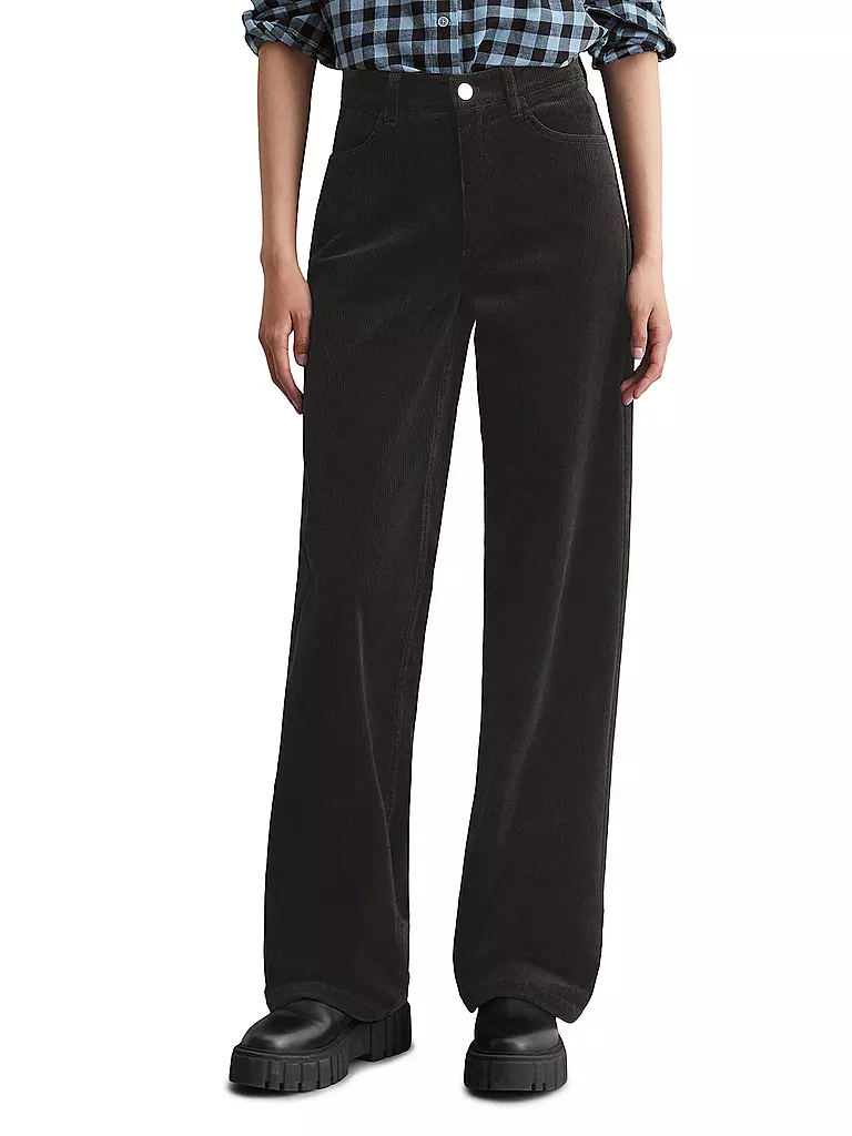 MARC O'POLO DENIM | Jeans Wide Leg TOMMA | schwarz