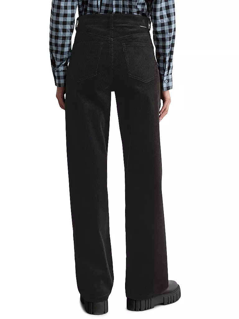 MARC O'POLO DENIM | Jeans Wide Leg TOMMA | schwarz