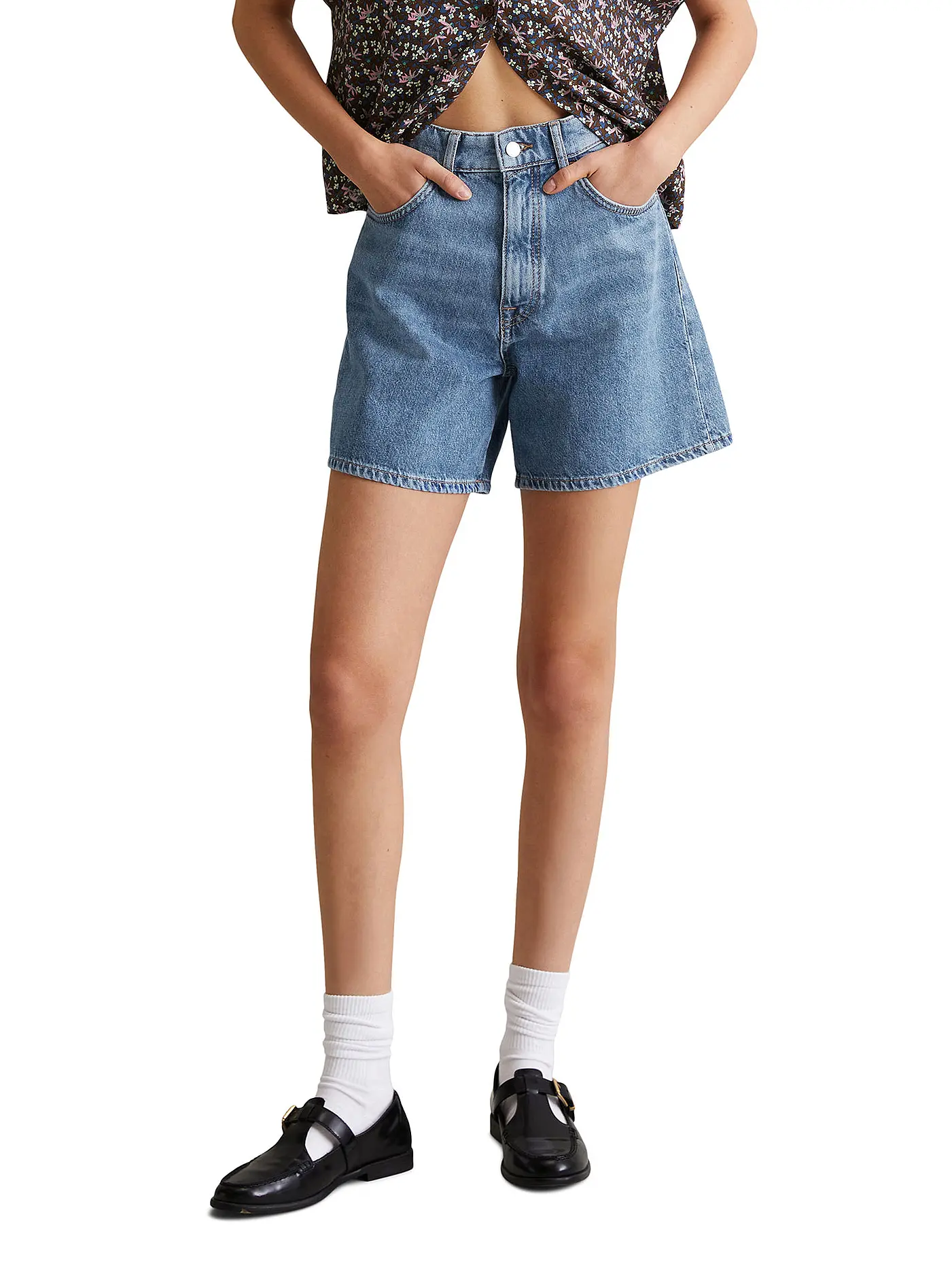 MARC O'POLO DENIM | Jeansshorts  | blau