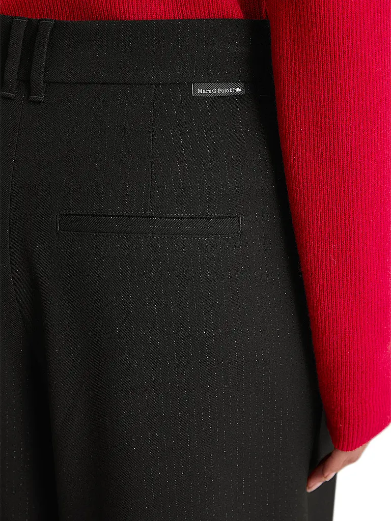 MARC O'POLO DENIM | Marlenehose  | Schwarz
