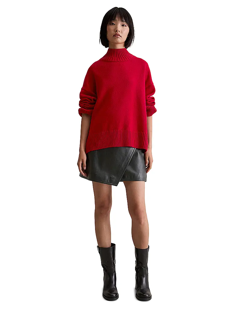 MARC O'POLO DENIM | Rollkragenpullover  | rot