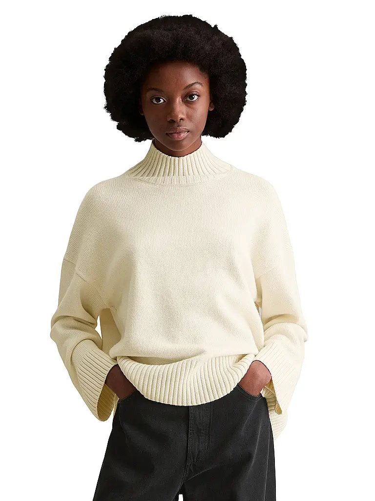 MARC O'POLO DENIM | Rollkragenpullover  | weiss