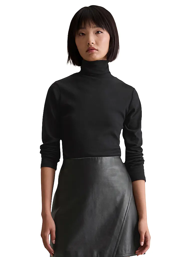 MARC O'POLO DENIM | Rollkragenpullover  | schwarz