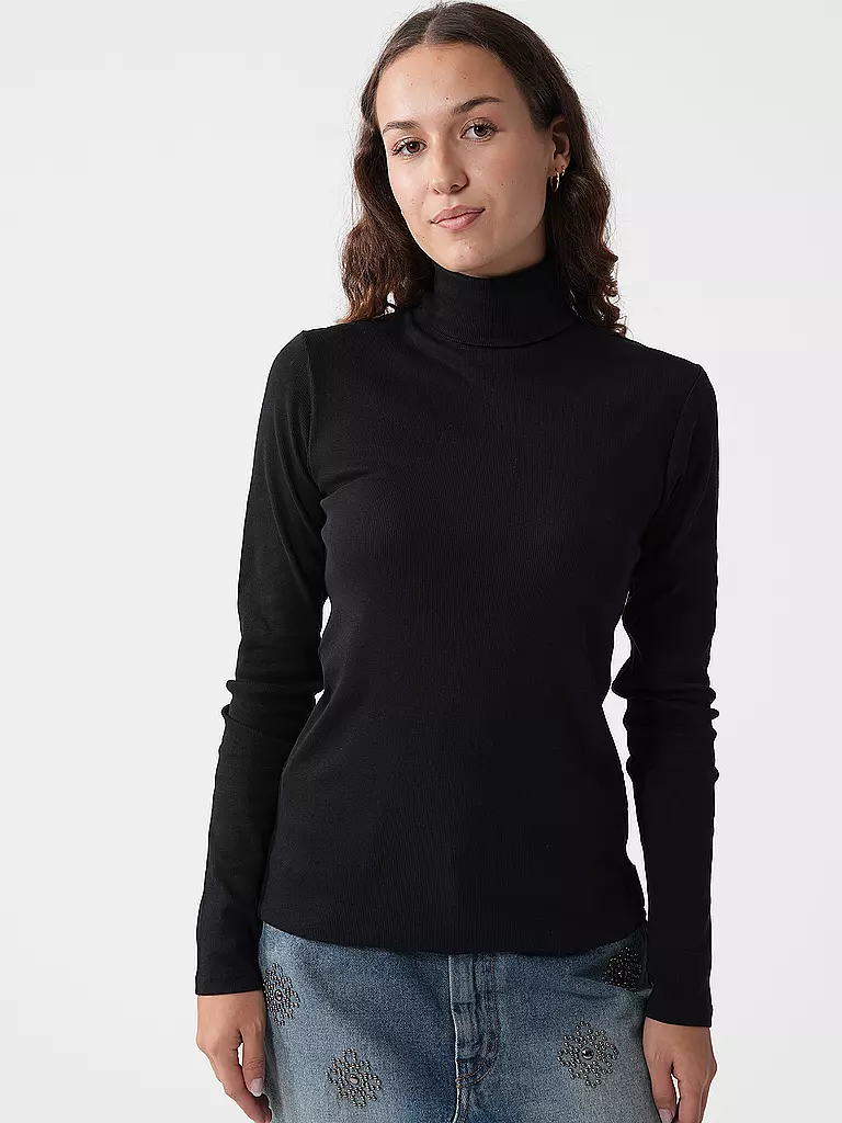 MARC O'POLO DENIM | Rollkragenpullover | schwarz