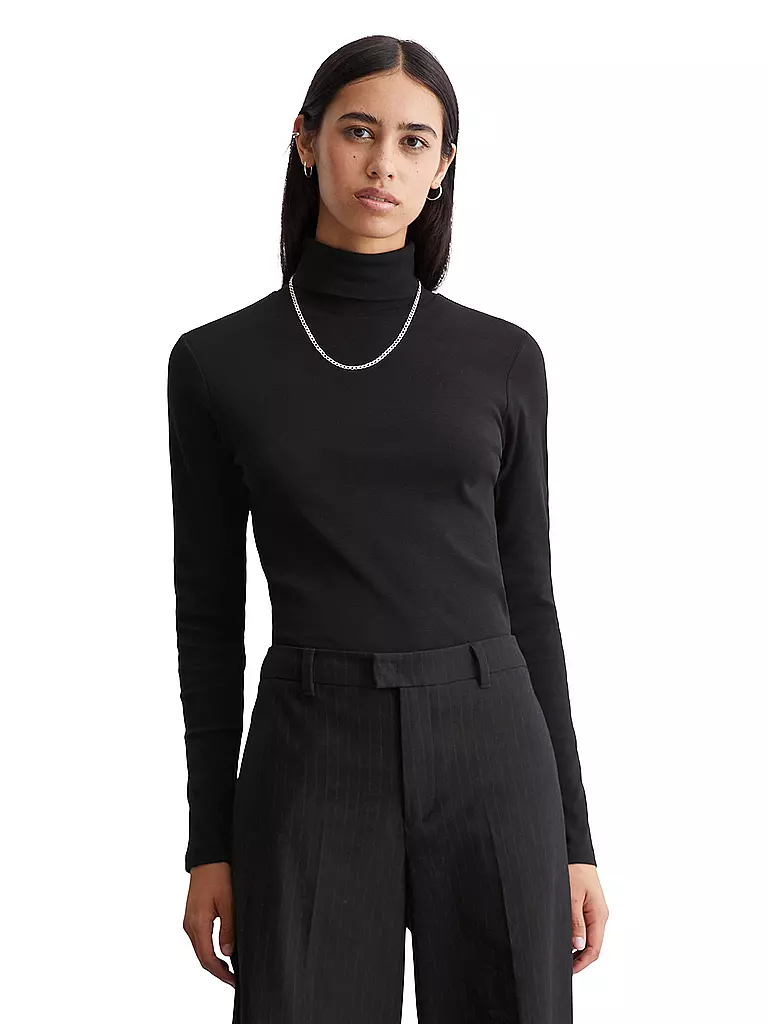 MARC O'POLO DENIM | Rollkragenpullover | schwarz
